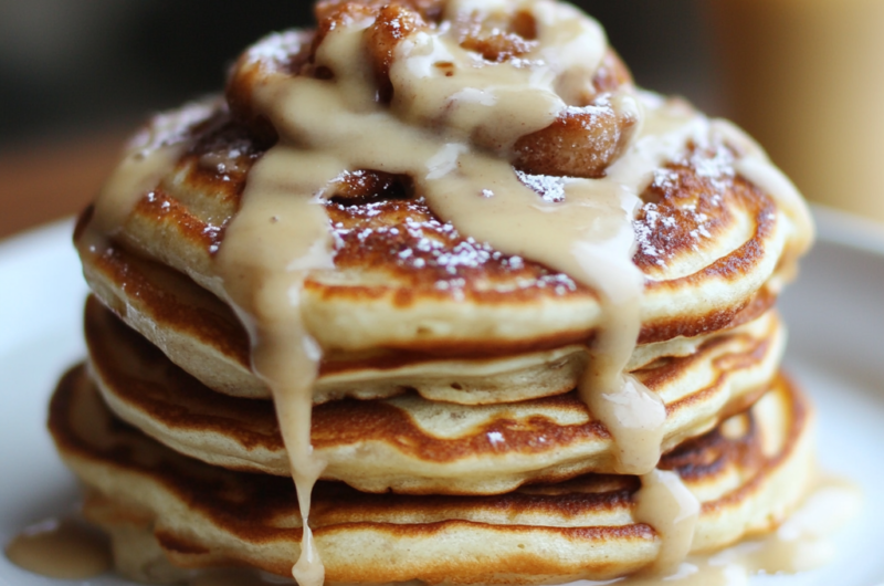 Cinnamon Roll Pancakes: A Sweet Breakfast Twist