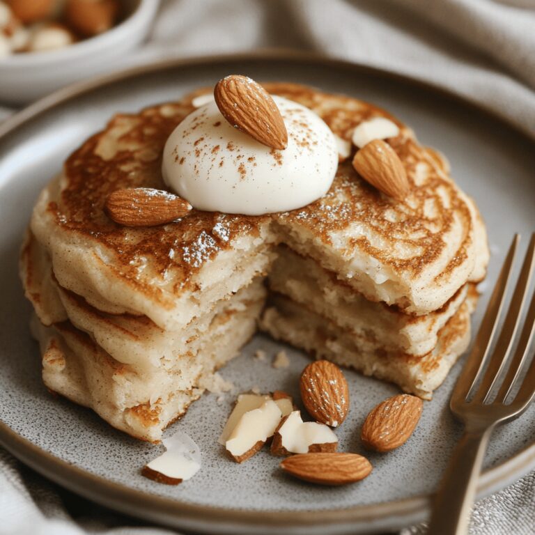 Almond Puff Pancakes Delight