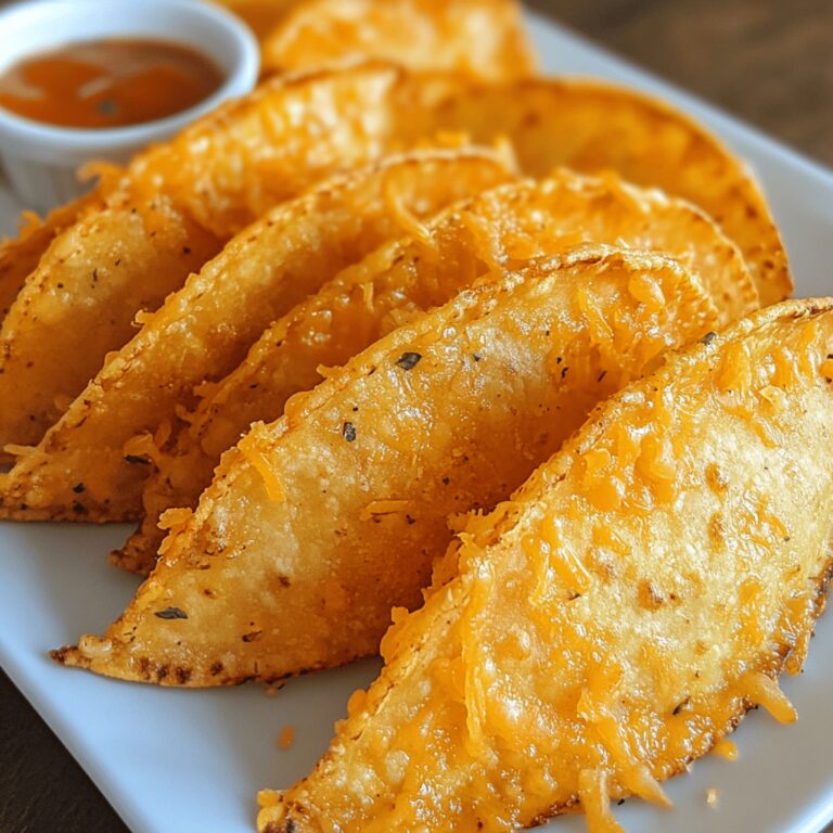 Crispy Ultimate Cheddar Taco Shells
