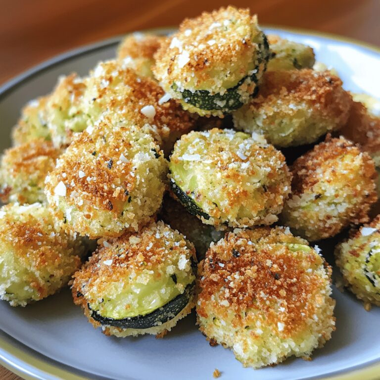 Crispy Zucchini Garlic Bites