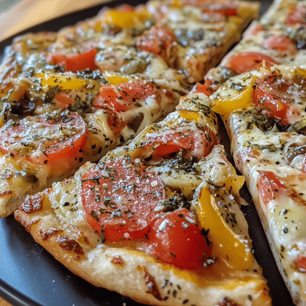 Delicious Ultimate Garden Pizza