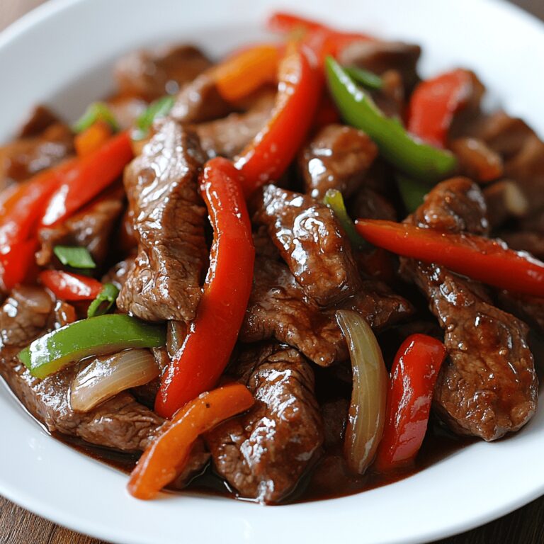 Quick Delicious Pepper Steak Recipe