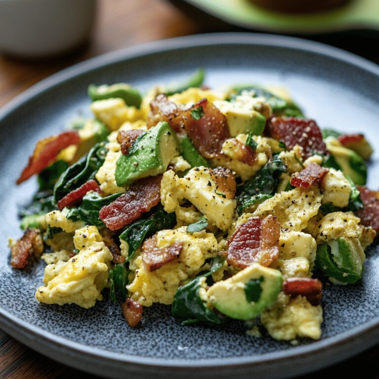 Ultimate Keto Breakfast Scramble