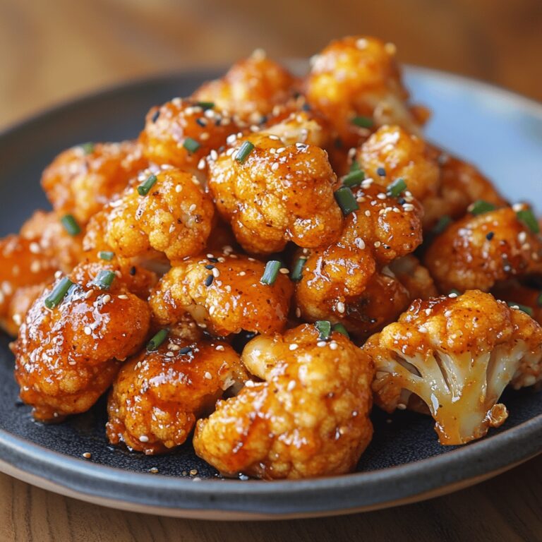 Ultimate Maple Sriracha Cauliflower Delight
