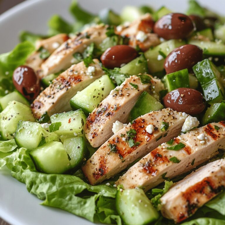 Ultimate Tasty Greek Chicken Salad
