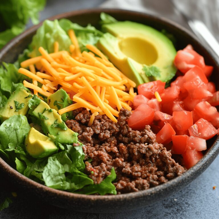 Ultimate Tasty Keto Taco Bowl