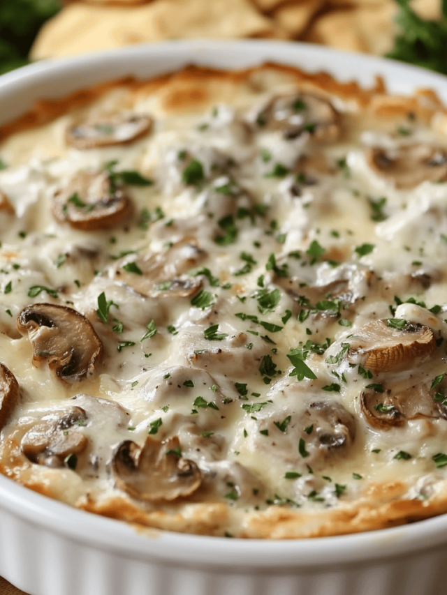 Creamy Mushroom Dip