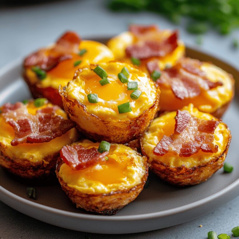 Bacon Cheddar Egg Bites Delight