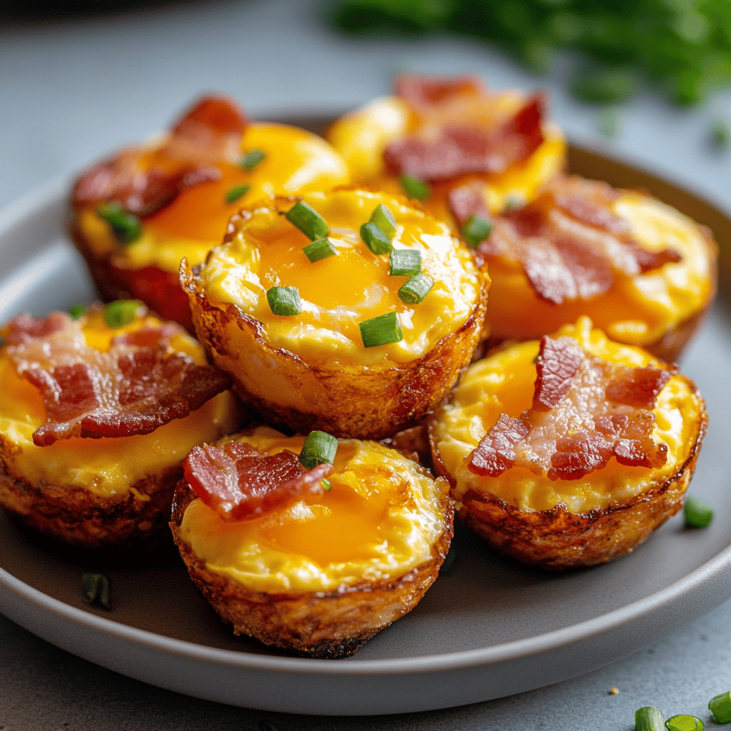 Bacon Cheddar Egg Bites Delight
