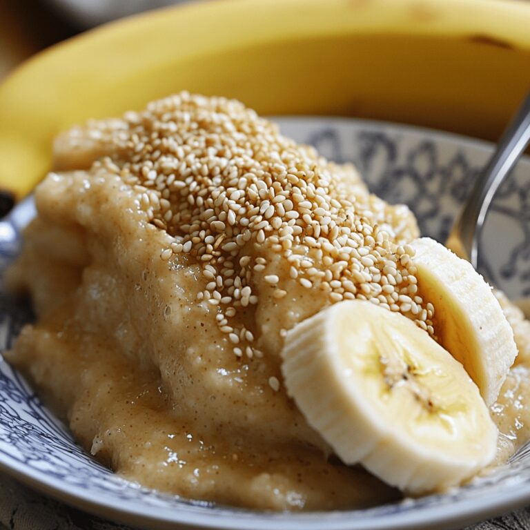 Banana Sesame Delight 30-Minute