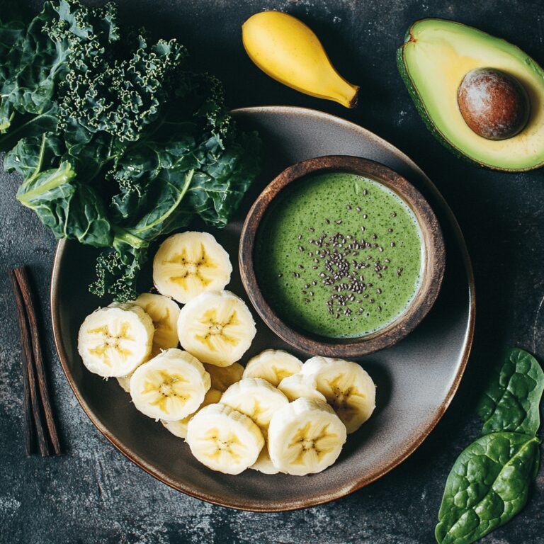 Best 5-Minute Kale Banana Smoothie