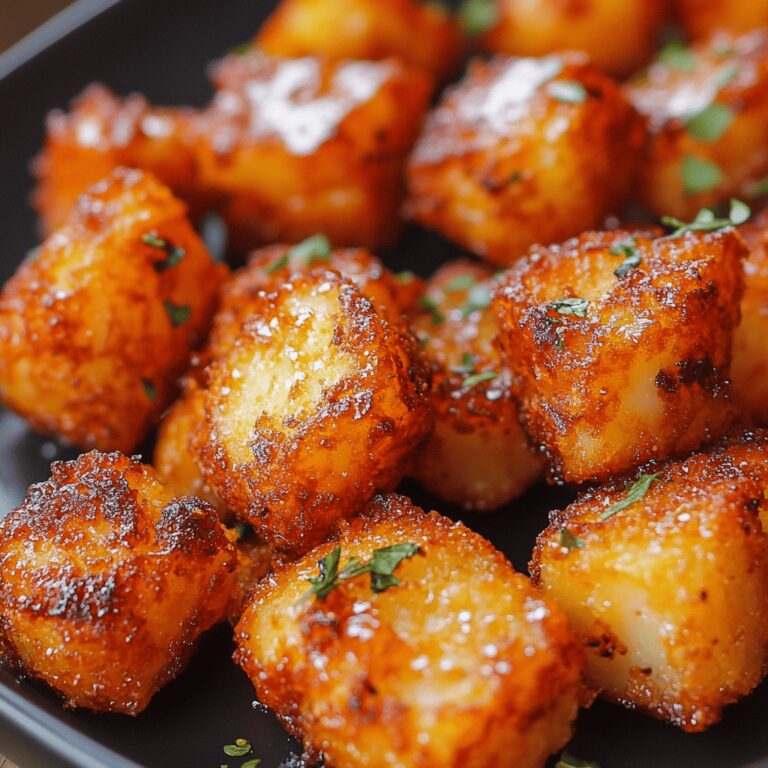 Cheesy Crispy Tater Tots