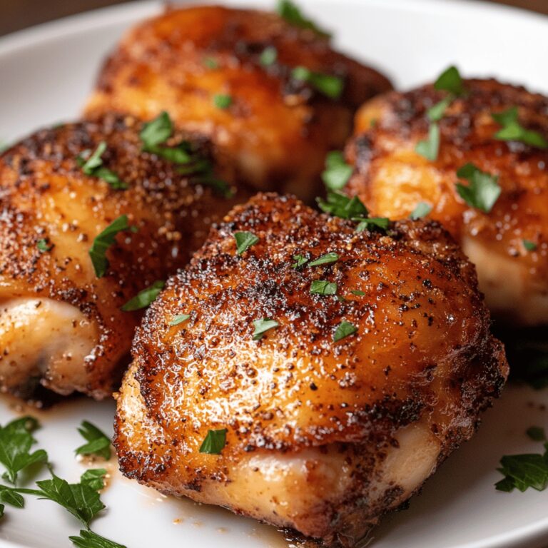 Crispy 12-Minute Chicken Thighs