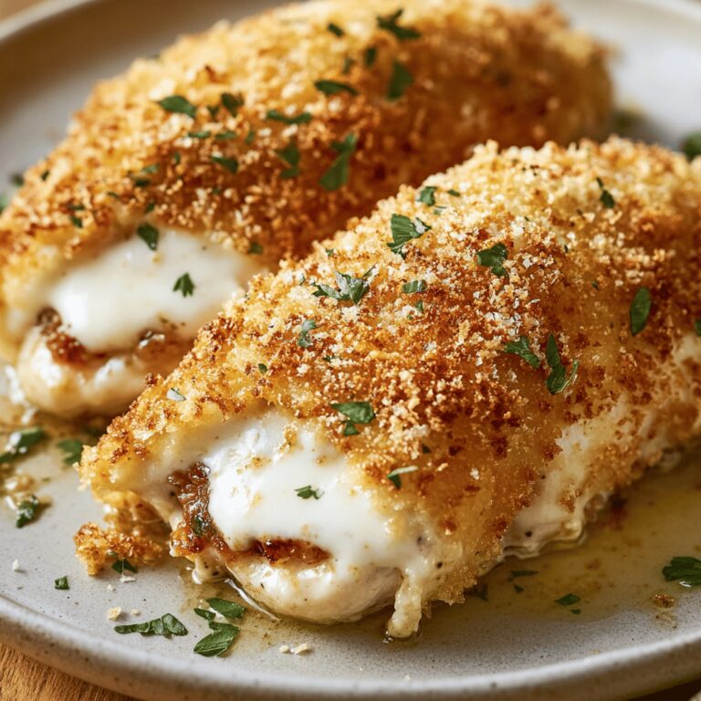 Crispy 30-Minute Stuffed Chicken