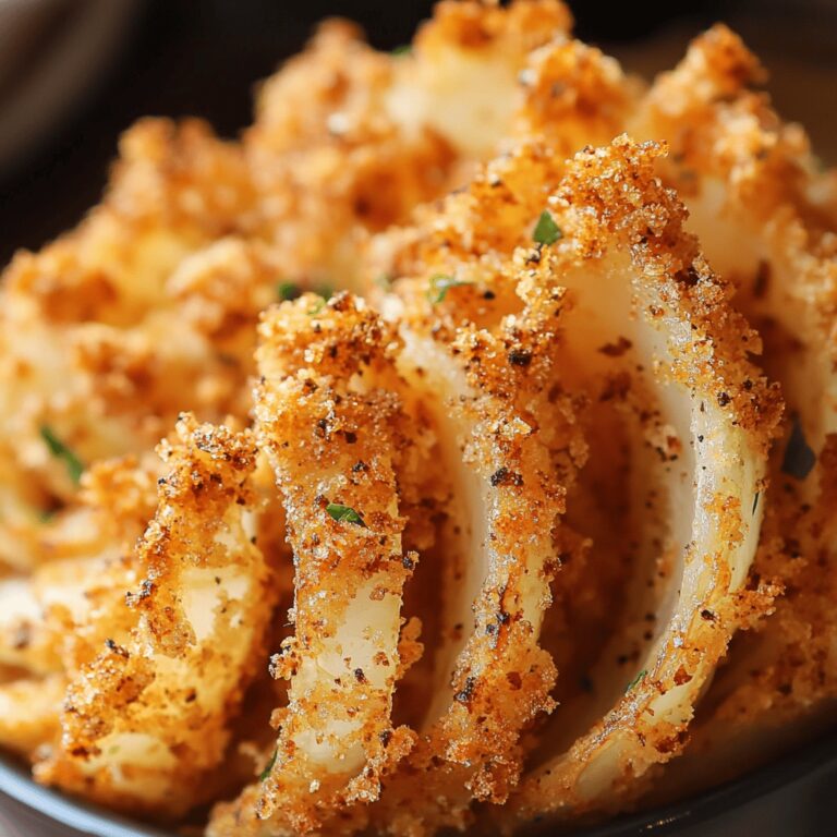 Crispy Air Fryer Blooming Onion