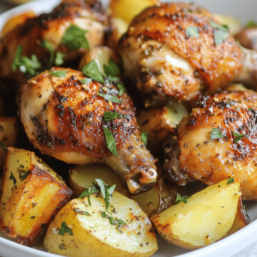 Crispy Chicago-Style Chicken & Potatoes