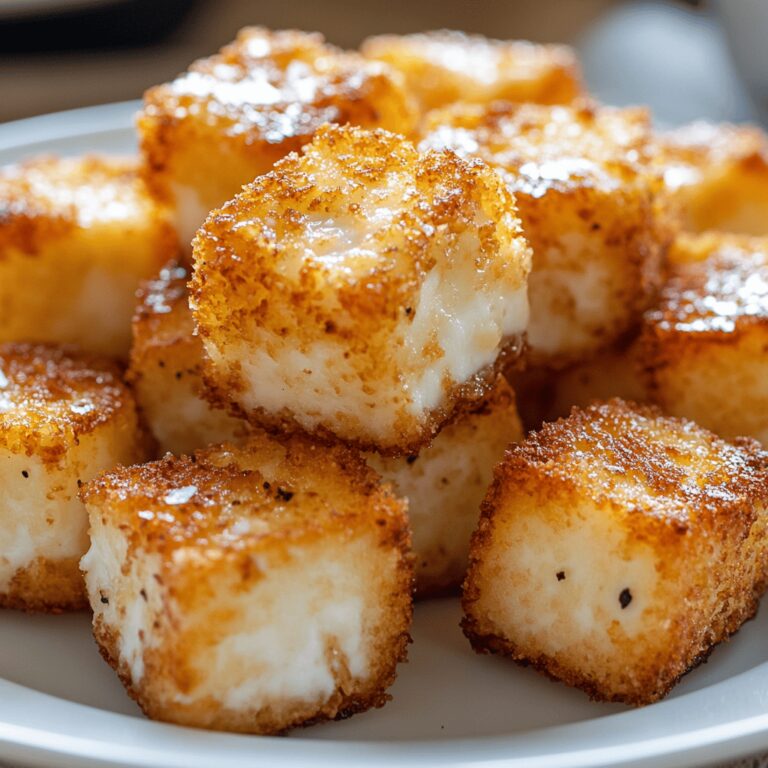 Crispy Cottage Cheese Treats