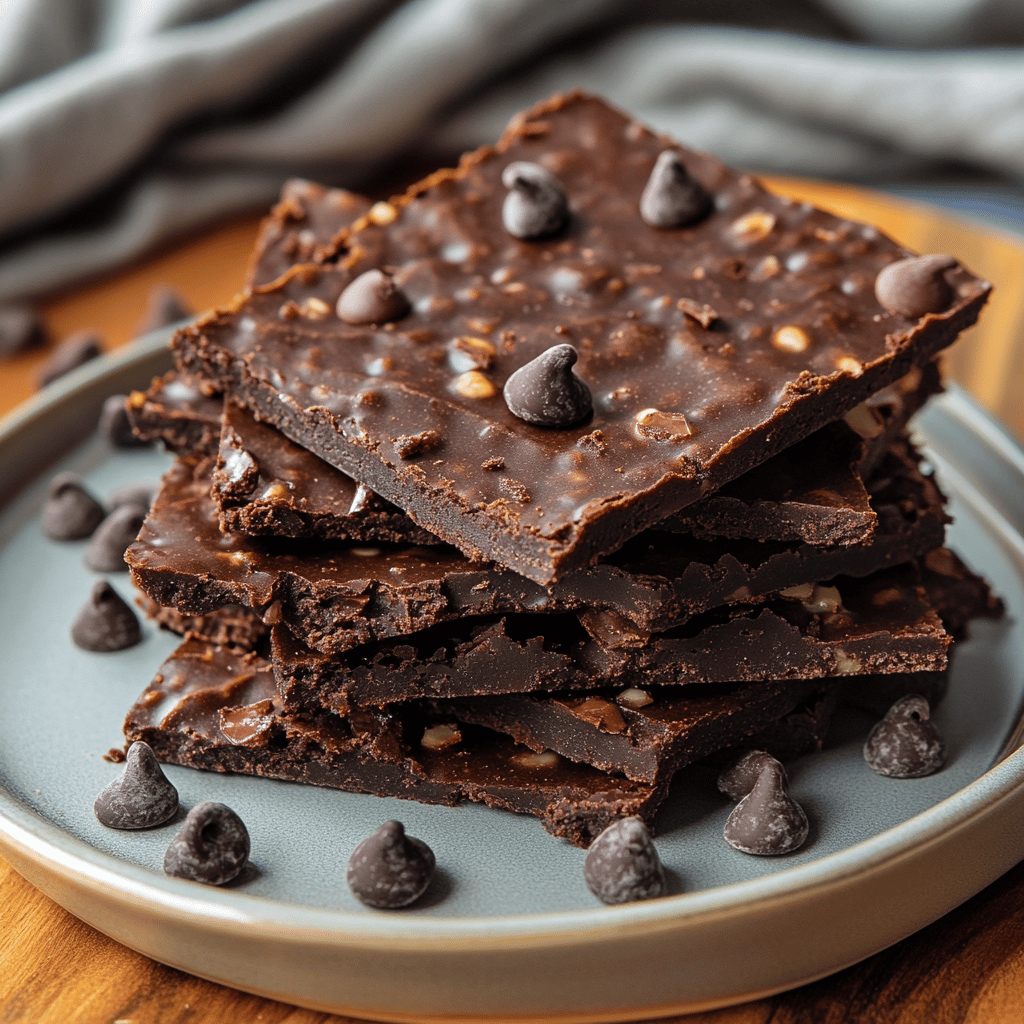 Crispy Keto Brownie Bark