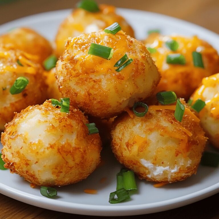 Crispy Loaded Potato Balls