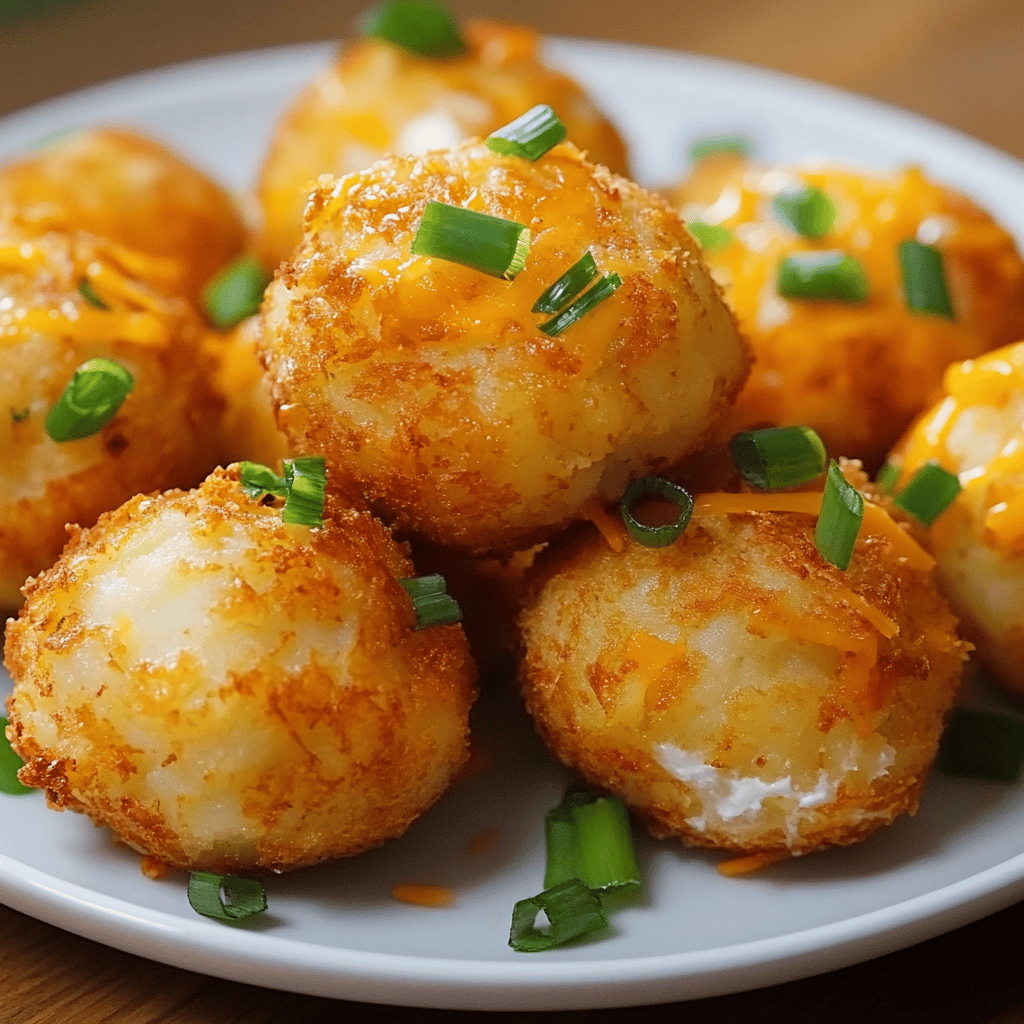 Crispy Loaded Potato Balls
