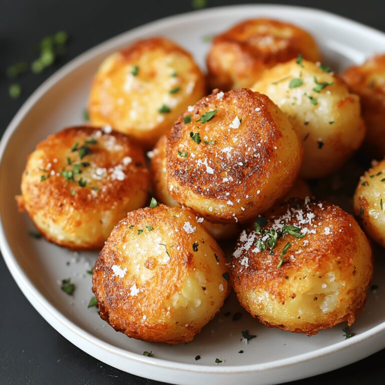 Crispy Mashed Potato Puffs