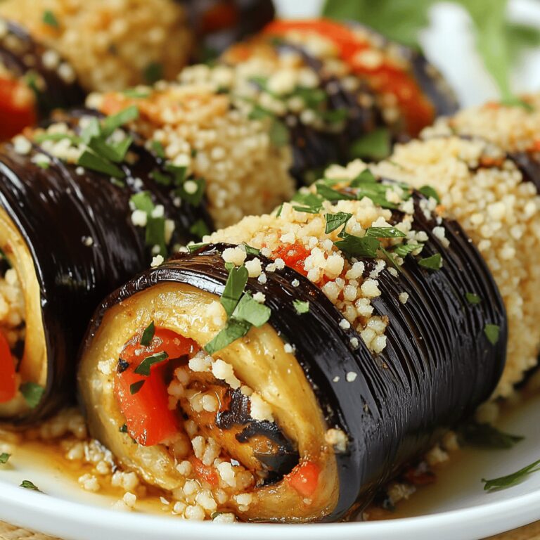 Crispy Mediterranean Eggplant Rolls
