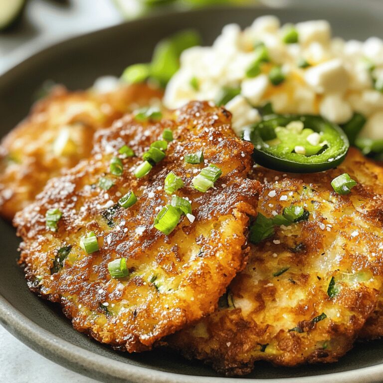 Crispy Zucchini Fritters