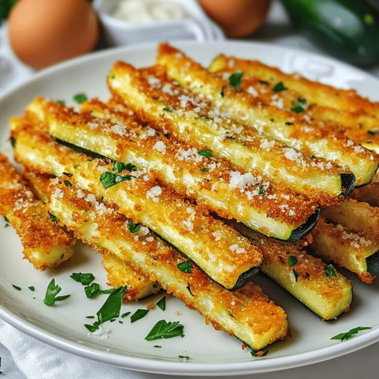 Crispy Zucchini Sticks Delight