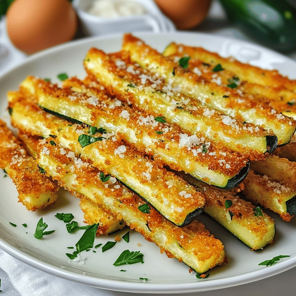 Crispy Zucchini Sticks Delight