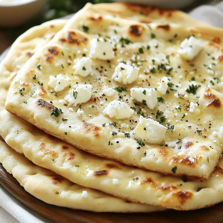Delicious 10-Minute Feta Flatbread