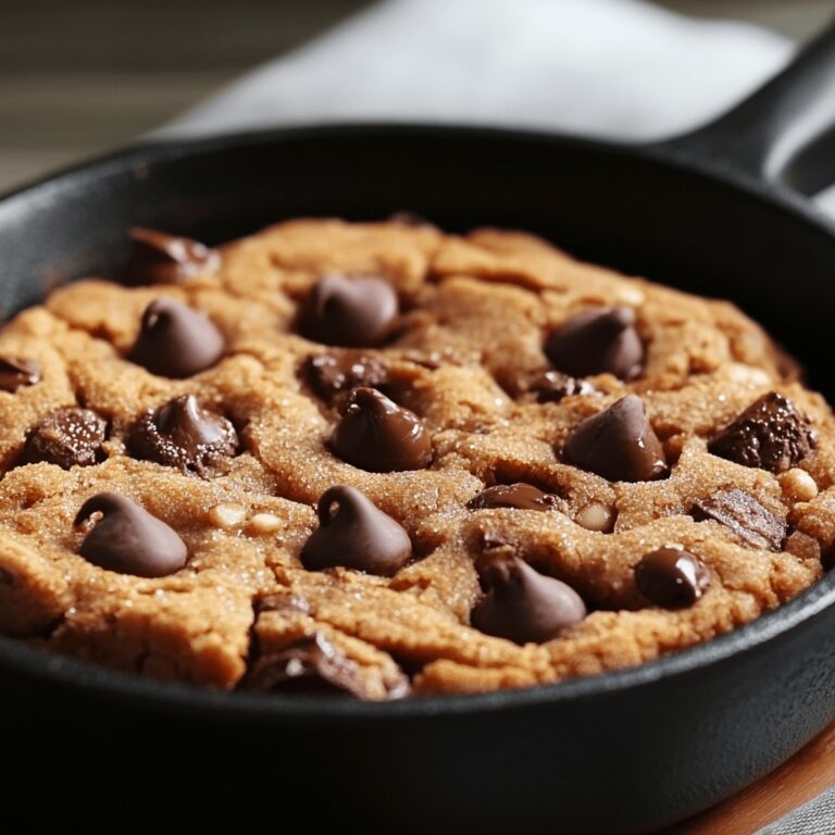 Delicious Keto Skillet Cookie