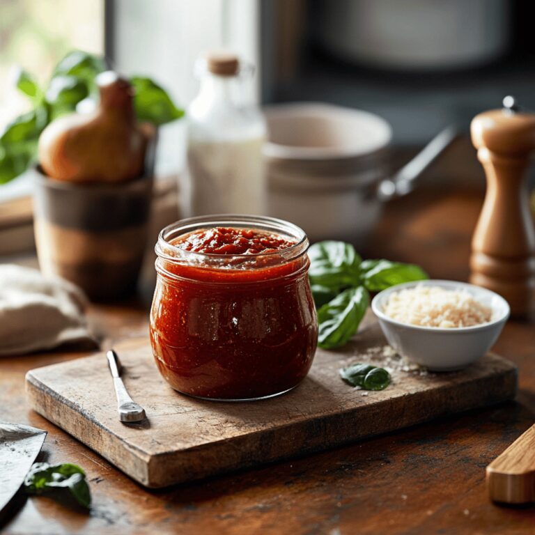 A warm and inviting modern kitchen setup featuring an 83-year-old chef at the center, surrounded by various cooking tools, fresh ingredients, and subtle hints of Italian cuisine. The scene captures a cozy atmosphere with natural light illuminating the countertops filled with utensils, bowls, and jars, reflecting a balance between homely charm and professional cuisine.