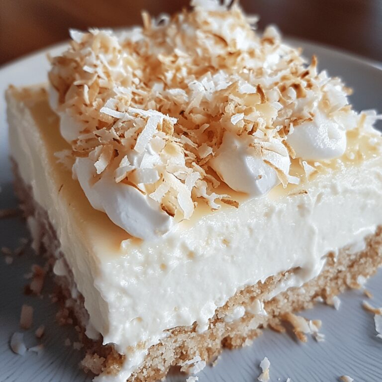 Keto Coconut Cheesecake Delight