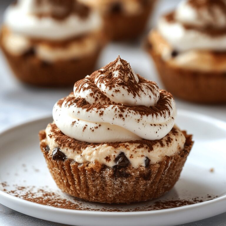 Keto Tiramisu Cookie Cups Delight