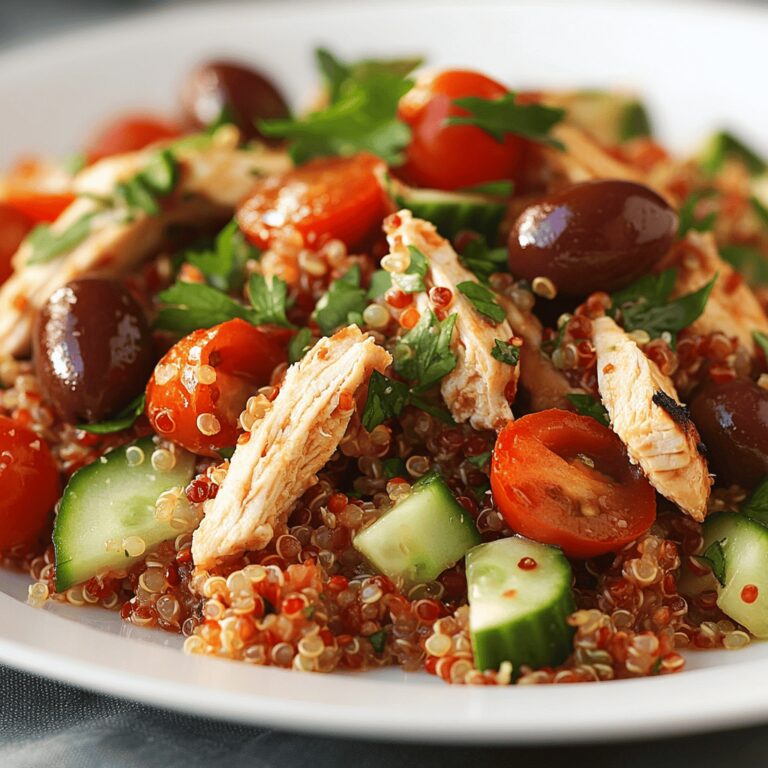 Mediterranean Chicken Quinoa Delight