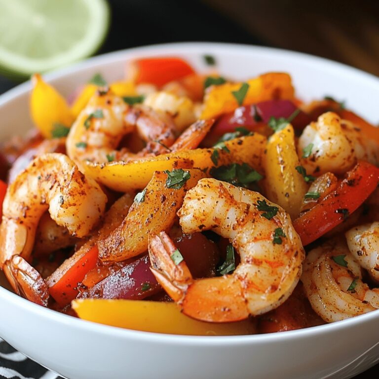 Savory 30-Minute Shrimp Fajita Bowl
