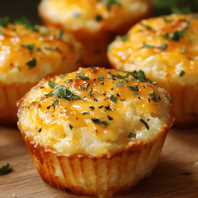 Savory Cheesy Breakfast Muffins