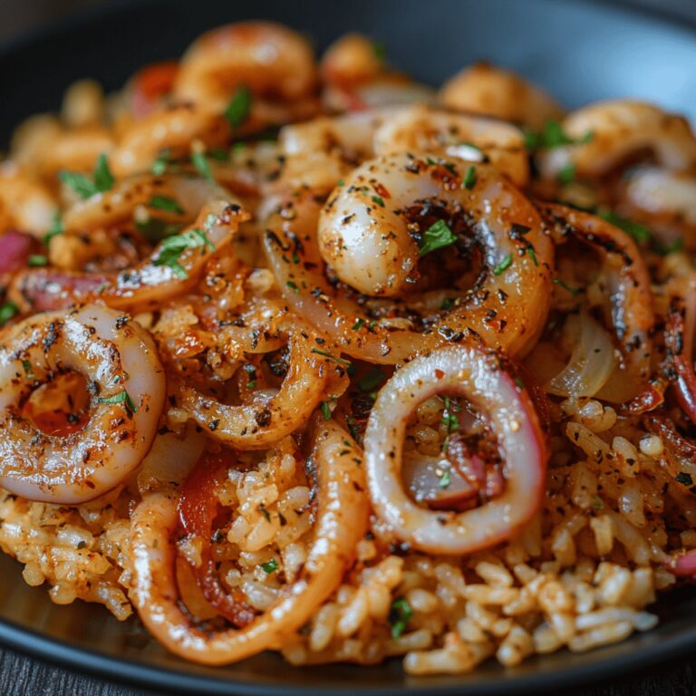 Squid Rice Delight