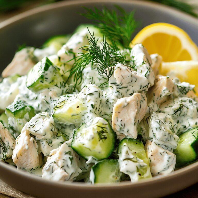 Tasty 5-Minute Tzatziki Chicken Salad