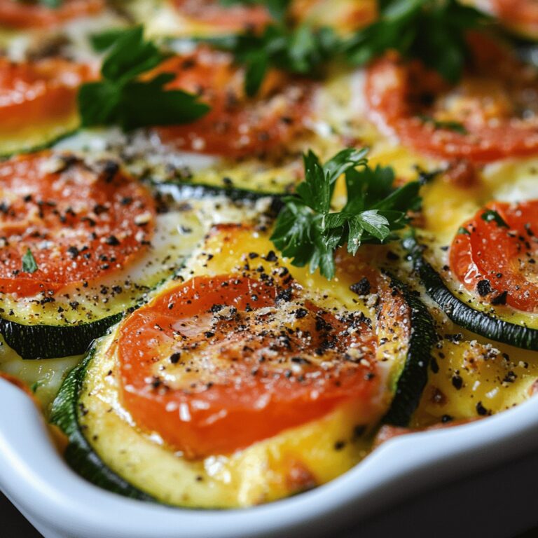 Zucchini Egg Bake Delight